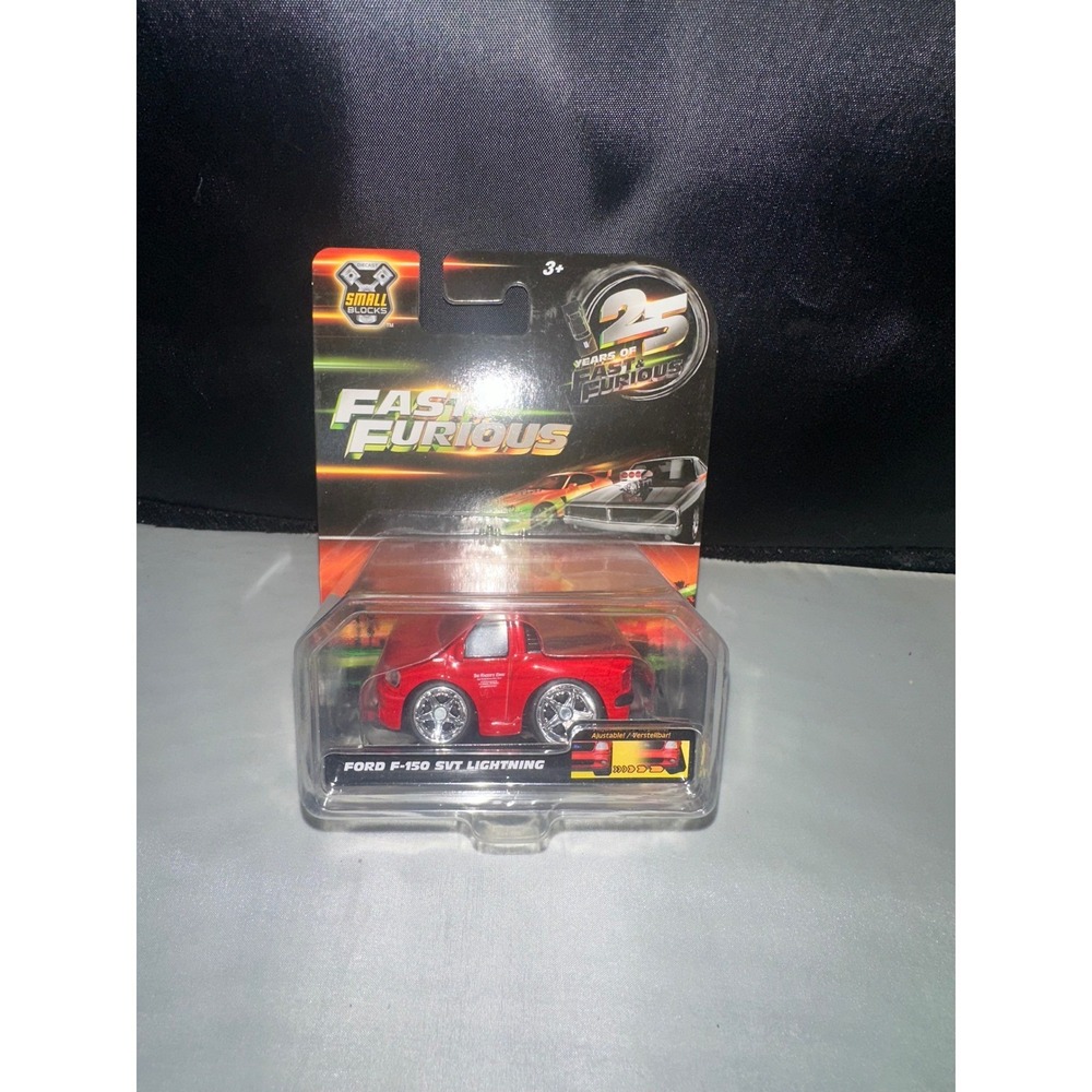 Jada Toys‎ Fast & Furious Small Blocks Ford F-150 SVT Lightning Red 1:43 Diecast
